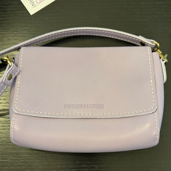 Portland Leather Handbags - Portland Leather Lavender Metro Crossbody